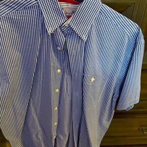 George Strait Blue Gingham Men's Shirt